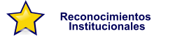 Reconocimientos  Institucionales